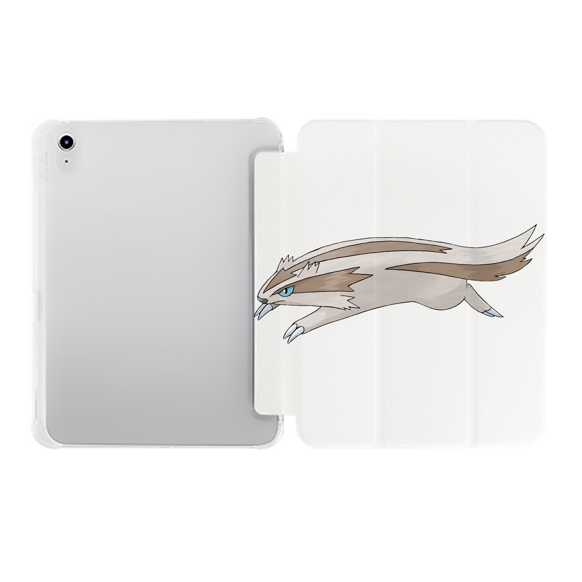 （画像用） ポケットモンスター Pokémon IPad ケース ペン収納付き 三つ折りスタンド PUレザー×シリコン 対応機種9.5/10.5/10.9インチ